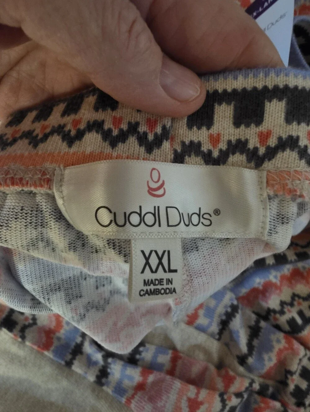 Cuddl Duds two pair